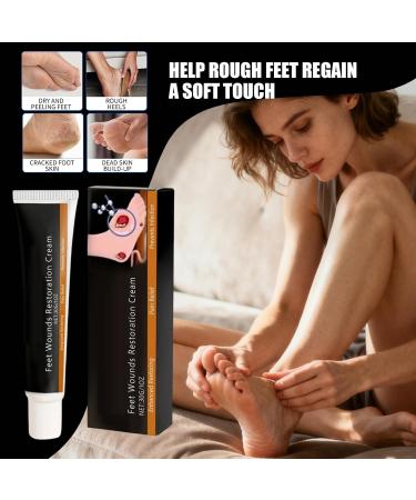  G n rique Dry Foot Cream | Soothing Natural Moisturizing Moisturizing 30g Moisturizing Cream For Night Heels For Caring Hydration Sensitive Cracked Heels Adults Sports Daily Night - Buy Online on GoSupps.com
