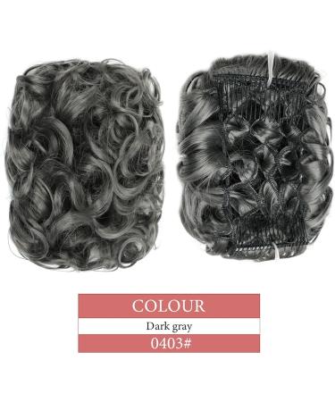 Messy Bun Hair Piece for Women Messy Bun Scrunchie Chignon Hairpiece Synthetic Hair Pieces Curly Chignon Bun Extension Combs in Messy Bun Hair Piece for Women Fake Hair Accessories for Women Girls 0403 - Buy Online on GoSupps.com
