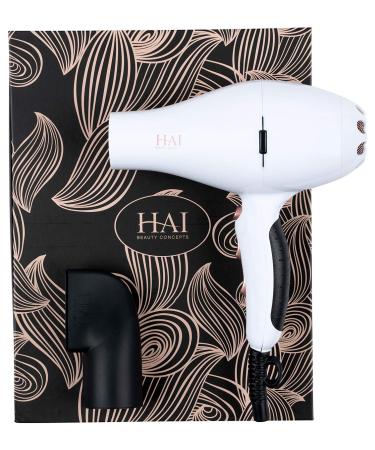 Air Lux Hair Dryer with Styleflow Nozzle by HAI - Professional Lightweight Ergonomic Blow Dryer with Patented Styleflow Nozzle for Styling Comfort