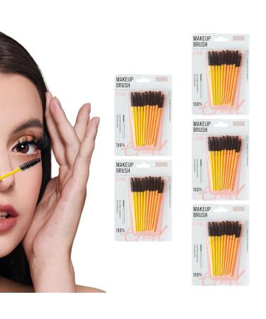 Buy 50Pcs 3-in-1 Reusable Lash Brushes | Bendable Mascara Wands & Spoolies for Eyelash Extensions & Eyebrows - International Shipping Available - Buy Online on GoSupps.com