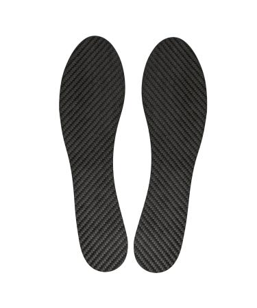 Carbon Fiber Insole 300mm Men's Size 12 Carbon Fiber Shoe Inserts for Man Woman Football Hiking Sports Insole Orthotic Shoe Stiffener Insert for Foot Arthritis Hallux Rigidus Mortons Toe