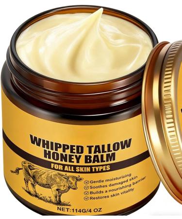Beef tallow cream balm soothing and repairing formula 114 g whipped beef tallow moisturizing soothing body lotion multifunctional daily moisturizer for oily and g - Buy Online on GoSupps.com