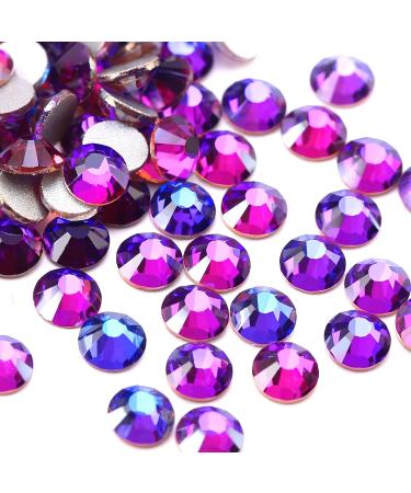 Buy 576 PCS Purple Velvet Rhinestones for Nails - SS30 Nail Crystals & Gems | Yhmq - Buy Online on GoSupps.com