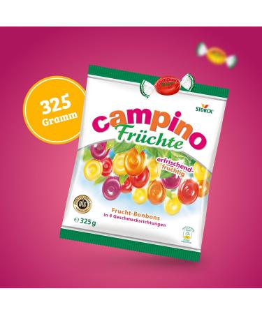 Buy Campino Fruits 325g Delicious Fruit Candies | Four Varieties | International Shipping Available - Buy Online on GoSupps.com