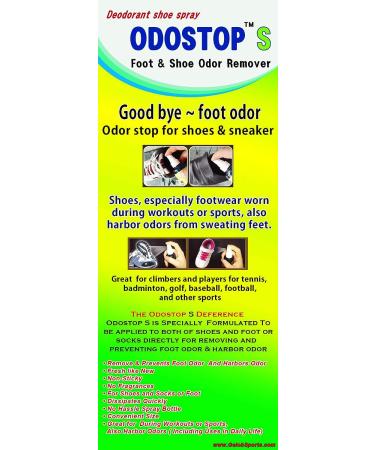 GELOB Foot Deodorant Spray | Shoes & Socks Deodorizer for Sports: Golf, Tennis, Badminton, Football, Baseball | Eliminates Stinky Feet Odor | Premium Formula - Buy Online on GoSupps.com