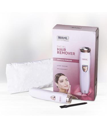 Wahl Facial Hair Remover for Women - Painless Face Hair Removal & Peach Fuzz Trimmer - Buy Online on GoSupps.com