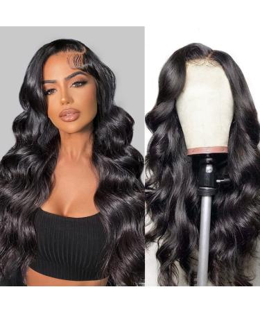 28Inch 13x4 HD Lace Front Wigs Human Hair Wigs 150% Density Body Wave Glueless Lace Wig Human Hair Wigs For Women Ear To Ear Long Transparent Lace Frontal Brazilian Human Hair Wig 28 Inch150% 180%Lace frontal wig
