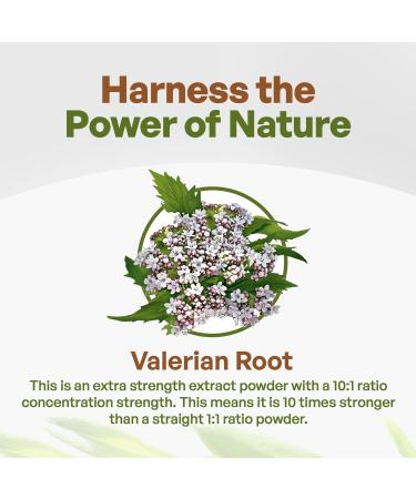 Go Nutra Valerian Root Extract Powder | 10:1 Extra Strength Valeriana Officinalis | Herbal Valerian Root Powder No Fillers Vegan Non-GMO Gluten-Free | 8 oz - Buy Online on GoSupps.com