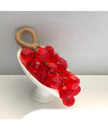 Grape Soap on a Rope Grape Soap on a Rope Decorative Aromatic Soaps Bar for Home Travel Men Women Washing Hands Red - Buy Online on GoSupps.com