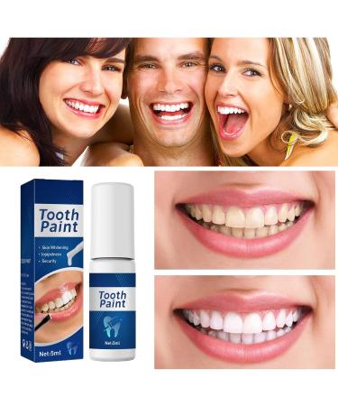 Dental Paint Teeth Whitening Paint Teeth Whitening Gel Instant Teeth Whitening Paint Tight White Tooth Polish for Sensitive Teeth - Buy Online on GoSupps.com