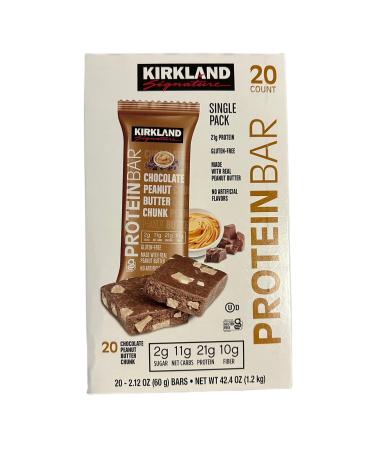 Generic KIRKLAND_SIGNATURE_Protein Bars Chocolate Peanut Butter Chunk