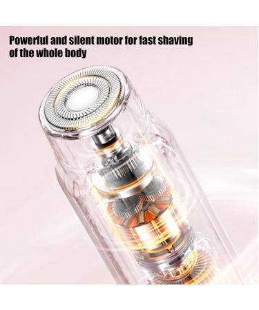 Electric Razors for Women Double Head Bikini Trimmer for Women Shaver Trimmer Ergonomic Tool for Private Eyebrow Beard Ear Intimate Legs Pink - Buy Online on GoSupps.com