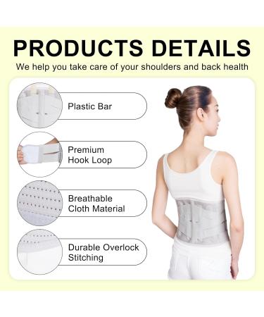 Buy Back Brace for Lower Back Support | Unisex Lumbar Support Belt for Herniated Disc & Recovery | Adjustable Breathable Waist Protector (Large) - International Shipping Available - Buy Online on GoSupps.com