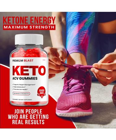 Premium Blast Keto ACV Gummies - Advanced Formula Shark Tank Apple Cider Vinegar Gummies (60 Count) - Buy Online on GoSupps.com