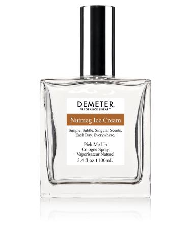 DEMETER Fragrance Library 3.4 oz Cologne Spray - Nutmeg Ice Cream Nutmeg Ice Cream 3.4 Fl Oz (Pack of 1)