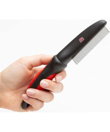 Mikki Deluxe Flea Comb for Medium to Large Dogs and Cats - Effective Flea and Lice Removal Tool - Buy Online on GoSupps.com