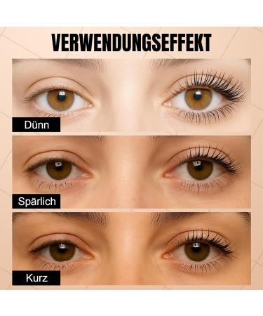 ARCHIDATE Waterresistant mascara in black volume swing and smudgeproof mascara sleek brush & longlasting hold black mascara with nourishing eyelash formula - Buy Online on GoSupps.com