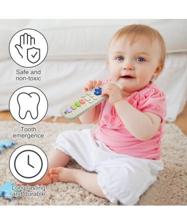 Remote Control Silicone Bathing Toy Set for Babies | Teething Aid & Gum Soothing Toys (2-Pack) - Black & White - Buy Online on GoSupps.com