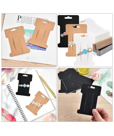 Coopay 150 Piece Hair Clip Display Cards - Multicolor Rectangular Paper Cards for Hair Accessories Organization - 4-1/4 x 2-3/4 Inches - Buy Online on GoSupps.com