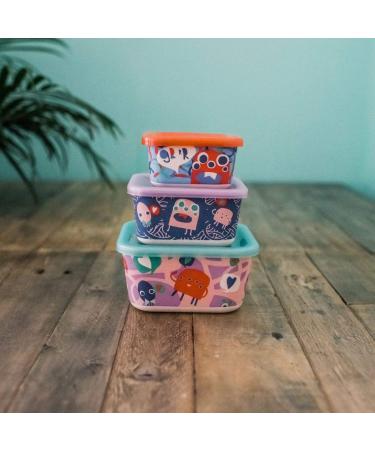 Tommee Tippee Chompers 3-Piece Bamboo Stacking Snack Boxes - 18+ Months - Buy Online on GoSupps.com