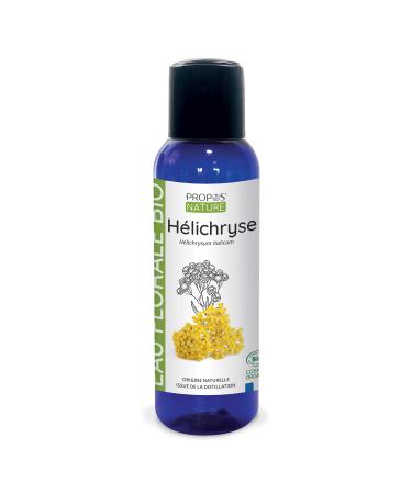 PROPOS'NATURE Organic Corsican Italian Helichrysum Hydrosol - Helichrysum italicum - Origin France - 100ml - PROPOS'NATURE