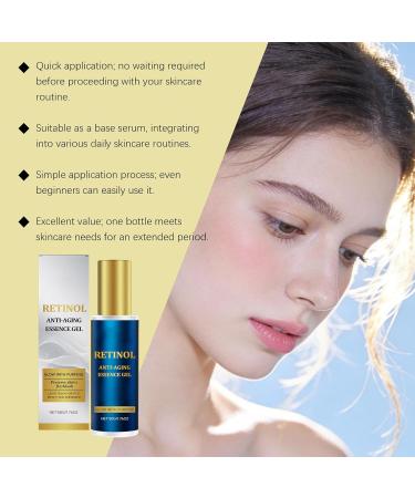  yikaiszh Retinol Hydrating Face Serum - Anti-Aging Cream - Neck Lifting Cream - Deep Anti-Wrinkle Essence - Under-Eye Wrinkle Treatment - Pore-Minimizing Serum for Sensitive Skin - Buy Online on GoSupps.com