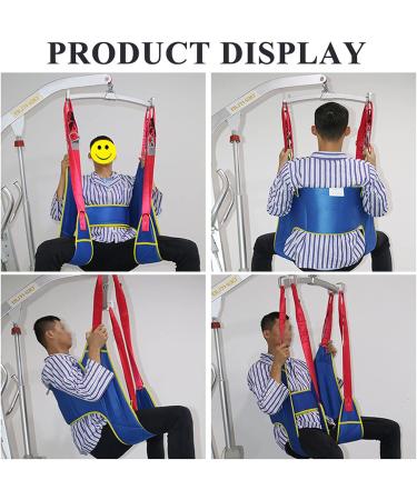  Transfer Full Body Lifting Sling with Split Leg Design Patient Lift Sling for Toileting Breathable Adjustable Transfer Belt for Medical Disabled Full Body Sling Weight Capacity 507 lbs A - Buy Online on GoSupps.com