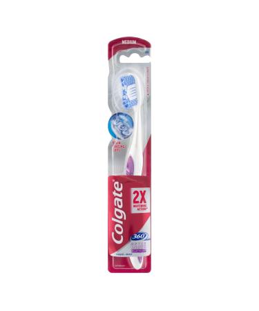 Colgate 360 Optic White Platinum Toothbrush  Full Head - Buy Online on GoSupps.com