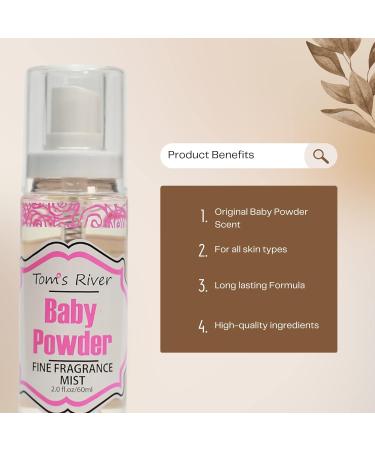 Infinix Fine Fragrance Mist Set - Baby Fresh Powder & Egyptian Musk - 2 fl oz/60ml (Pack of 2) - Long-Lasting Body Spray for Daily Use - Gentle Perfume for Men & Women Elegant and Affordable Fragrance - Buy Online on GoSupps.com