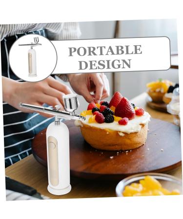 minkissy 1 Set Spray Hydrating Apparatus Portable Handheld Airbrush Kit for Painting Nail Art Cake Decoration Makeup Kit Nail Kit Squirt Makeup Airbrush White Compressor Manicure Abs 19.00X15.50X4.50CM White - Buy Online on GoSupps.com