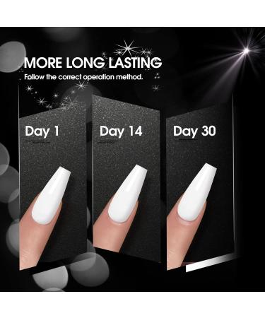 ROSALIND Gel Nail Polish 2Pcs 15ml Long Lasting White Black Nail Gel Polish Soak Off LED/UV Nail Lamp Suitable As A Gift for Women To DIY At Home Black-white - Buy Online on GoSupps.com