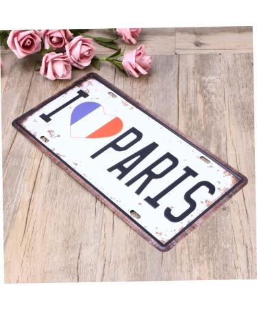 Levemolo Emblems Outdoor Decorations for Patio Beer Signs Bar Signs Tin Signs The Sign Iron Painting Vintage As Shown medium - Buy Online on GoSupps.com