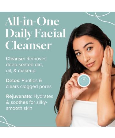 BOHO Skin Cleansing Balm - Hydrating Makeup Remover & Facial Cleanser for All Skin Types | Natural Deep Pore Cleanser with Vitamin E & Botanical Extracts (2oz - Buy Online on GoSupps.com