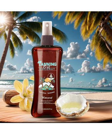 Self-Tanning Cream - 240ml Daily Sunless Moisturizing Lotion - Natural Body Moisturizer | For Holidays Beach Pool Garden Outdoors Summer - Buy Online on GoSupps.com