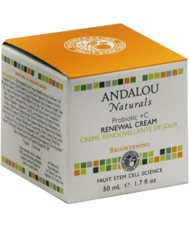 Andalou Naturals Face CRM Probiotic C Renewal - Anti-Aging Skincare | International Shipping Available - Buy Online on GoSupps.com