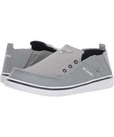 Columbia Youth PFG Bahama Sandal - Breathable High-Traction Grip - Little Kid Monument/Collegiate Navy - Buy Online on GoSupps.com