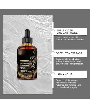 rabuu Sugar Metabolism Support Drops Energy Balance and Weight Management 1ml Per Day Convenient to Use - Buy Online on GoSupps.com