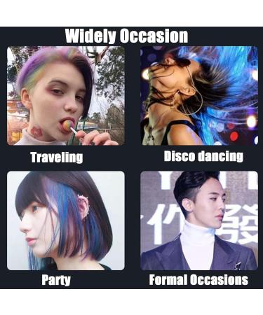 PurpleTemporary Hair Dye Hair Colour Spray Crazy Purple Hair Spray Temporary Washable Temporary Hair Colour Instant Styling Instant Hair Dye for Christmas Halloween Birthdays Party Cosplay - Buy Online on GoSupps.com