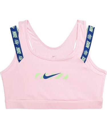 Nike Big Girl's Athletic Double-Strap Pro Classic Sports Bra - Pink - Size L - Buy Online on GoSupps.com