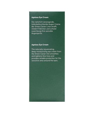 Vegan Green Caviar Ageless Eye Cream for Women - 0.51 oz | Anti-Aging Moisturizer for Sensitive Skin | International Shipping Available - Buy Online on GoSupps.com