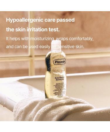 Pleuvoir Body Cleanser Morning Soil 8.45 fl. oz - Moisturizing for Sensitive Skin with Ceramide NP | International Shipping Available - Buy Online on GoSupps.com