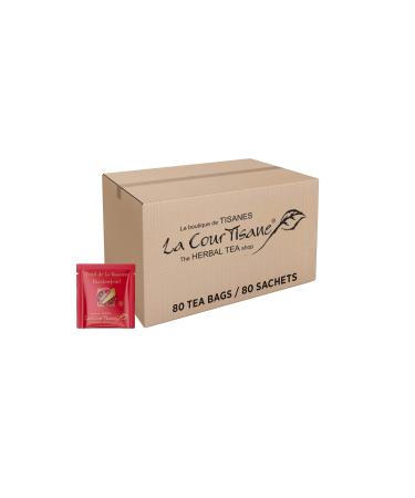 La Courtisane Herbal Tea Passionfruit Kosher Gluten-Free 80 Count 381g Passion Fruit 381 g(Pack of 80)