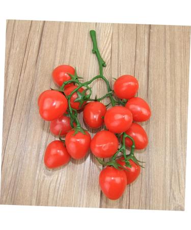 Alipis Simulated Small Tomatoes Fruit Home Decor Cherry Photography Props Party Decor Home Ornament Home Supplies Red Household Early Teaching Aids Foam Red 4.00X2.00X2.00CM - Buy Online on GoSupps.com