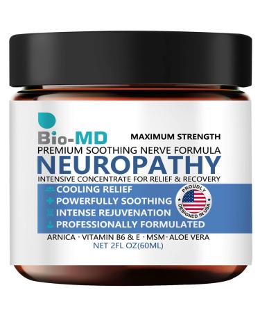 Neuropathy Pain Relief Cream Nerve Pain Relief Cream Maximum Strength for Feet Hands Legs Muscles Joints Waist Includes Arnica Vitamin B6 Aloe Vera MSM Fast Absorption Mild & All Natural