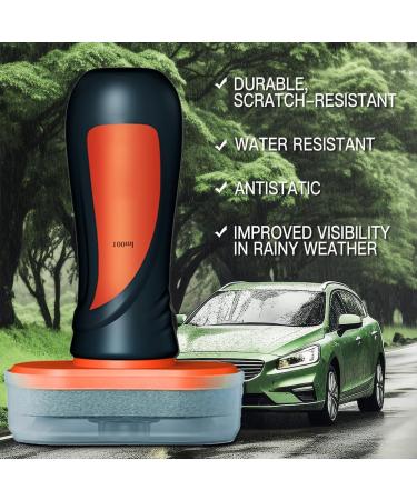 Louisx Glass Cleaning Board Glass Coating for Windshield 2-in-1 Glass Cleaner Plus Rain Repellent Repel Glass and Surface Cleaner Improves Clarity and Visibility (2PCS Rain Remover) 2PCS Rain Remover - Buy Online on GoSupps.com