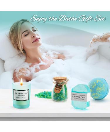 Aimego 8-Piece Spa Basket - Unique Birthday Gifts for Women & Girls | Relaxation Gift Set for Mom Sister Wife | Perfect for Christmas & Valentine's Day - Buy Online on GoSupps.com