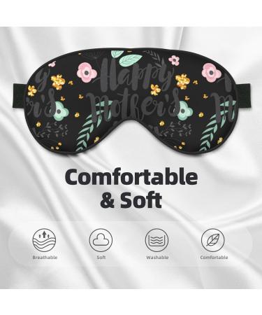 Happy Mother's Day Adjustable Double-Sided Sleep Mask - Soft Eye Covers for Perfect Shading & Reduced Eye Edema - Buy Online on GoSupps.com