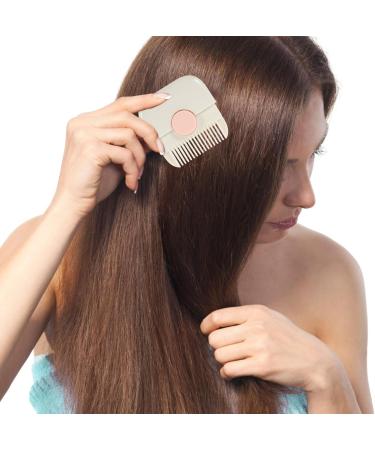 TOVINANNA 2 in 1 Hair Trimmer Split Ends Hair Trimmer Manual Bangs Trimmer Comb Protable Hair Thinning Comb Slim Haircuts Cutting Tool for Girls Women 7.2x6.6cm Pink - Buy Online on GoSupps.com