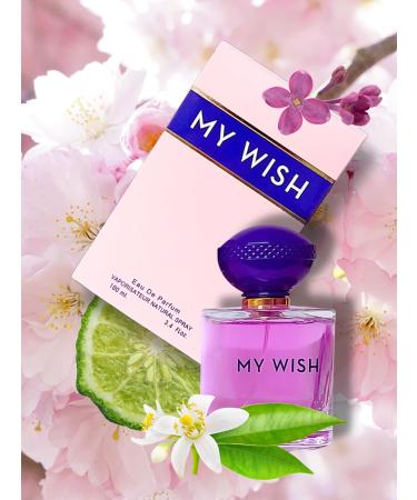 MY WISH EAU DE PARFUM 3.4 FL. OZ. Floral Fruity fragrance for women. - Buy Online on GoSupps.com