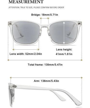 Buy Vevesmundo Tinted Reading Glasses | UV Protection Sunglasses for Men & Women | 2.5x Magnification Sunny Visual Aid - Buy Online on GoSupps.com